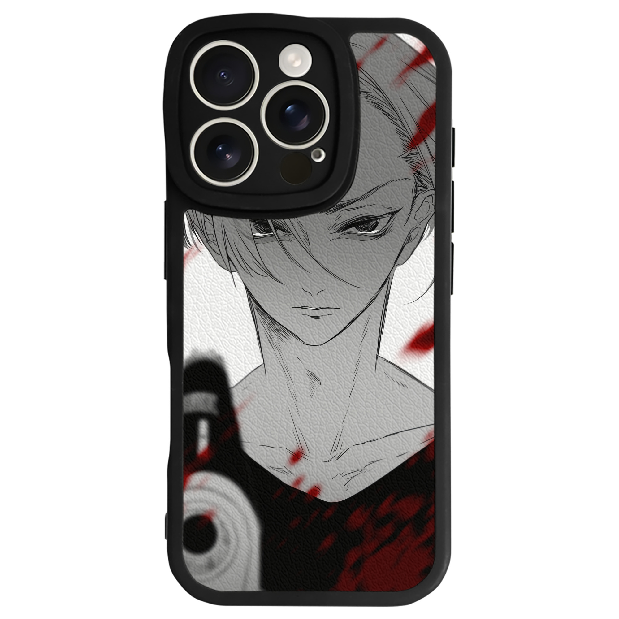 （画像用） 東京リベンジャーズ Tokyo Revengers 【iPhone 16シリーズ対応】シリコンスマホケース（レザー調） 材質：シリコン